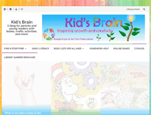Tablet Screenshot of kidsbrainplano.org